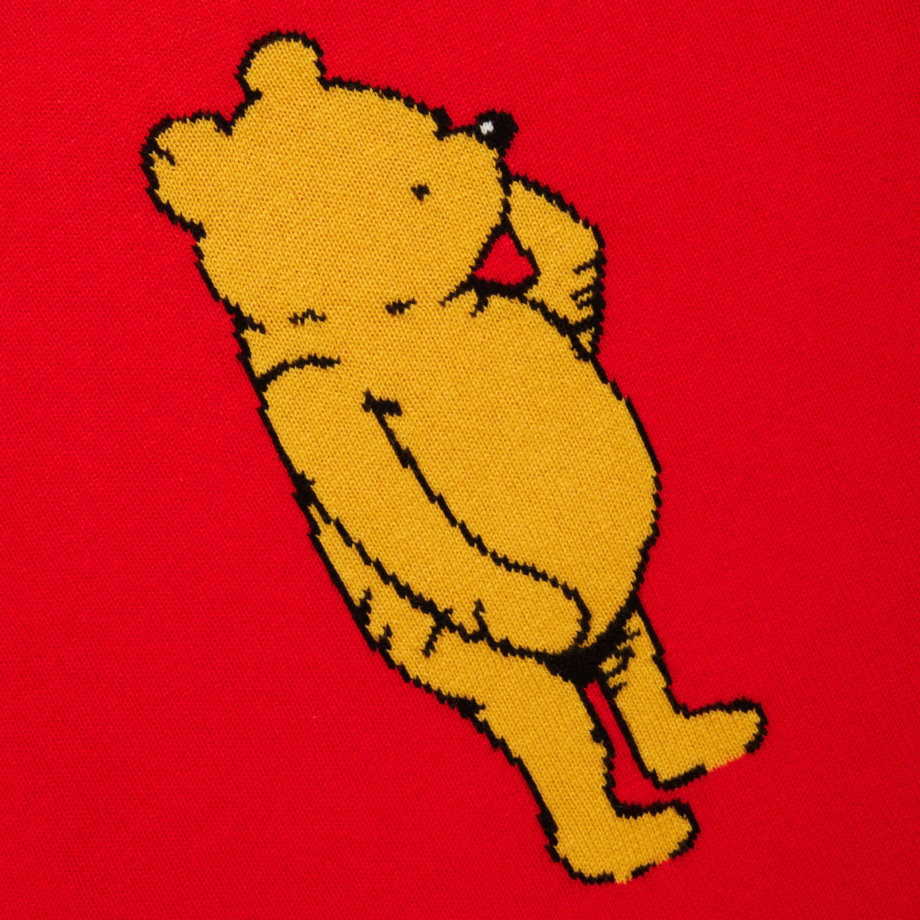 Cashmere Winnie-the-Pooh Sweater Red - Image 8