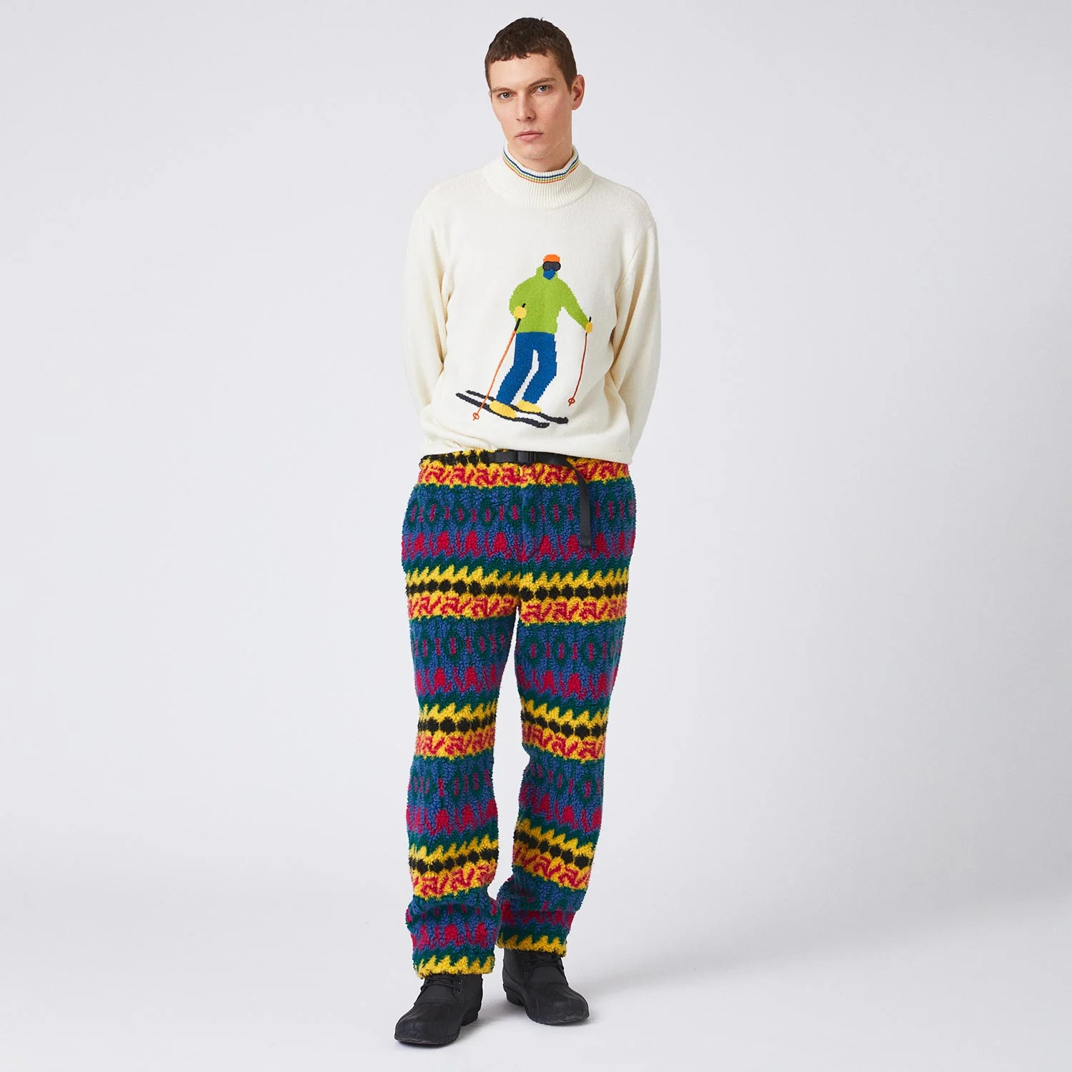 Cashmere Skier Sweater Ski King - Image 6