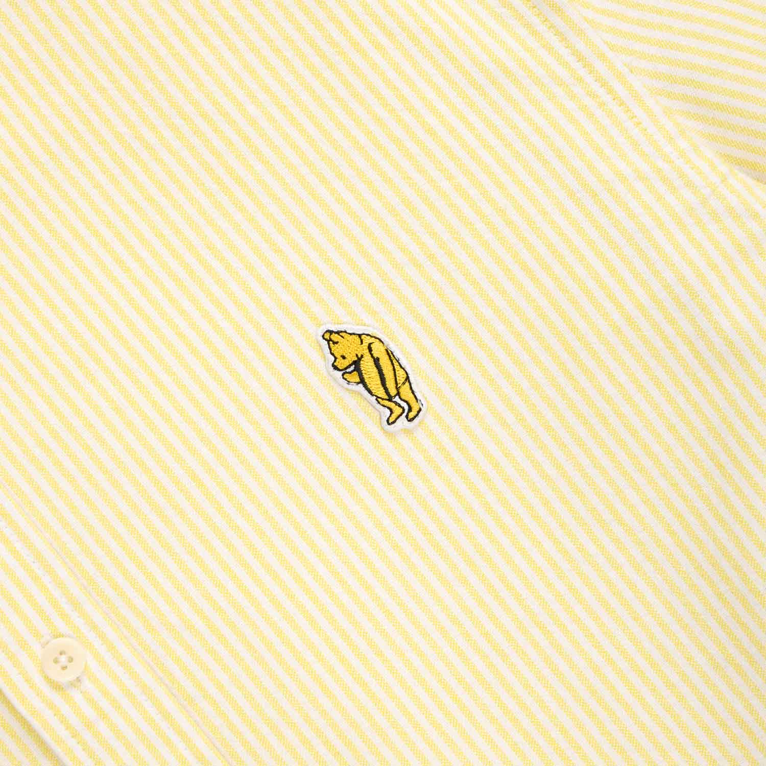 Men's Classic Stripe Winnie-the-Pooh Oxford Shirt Yellow / White University Stripe - Image 5