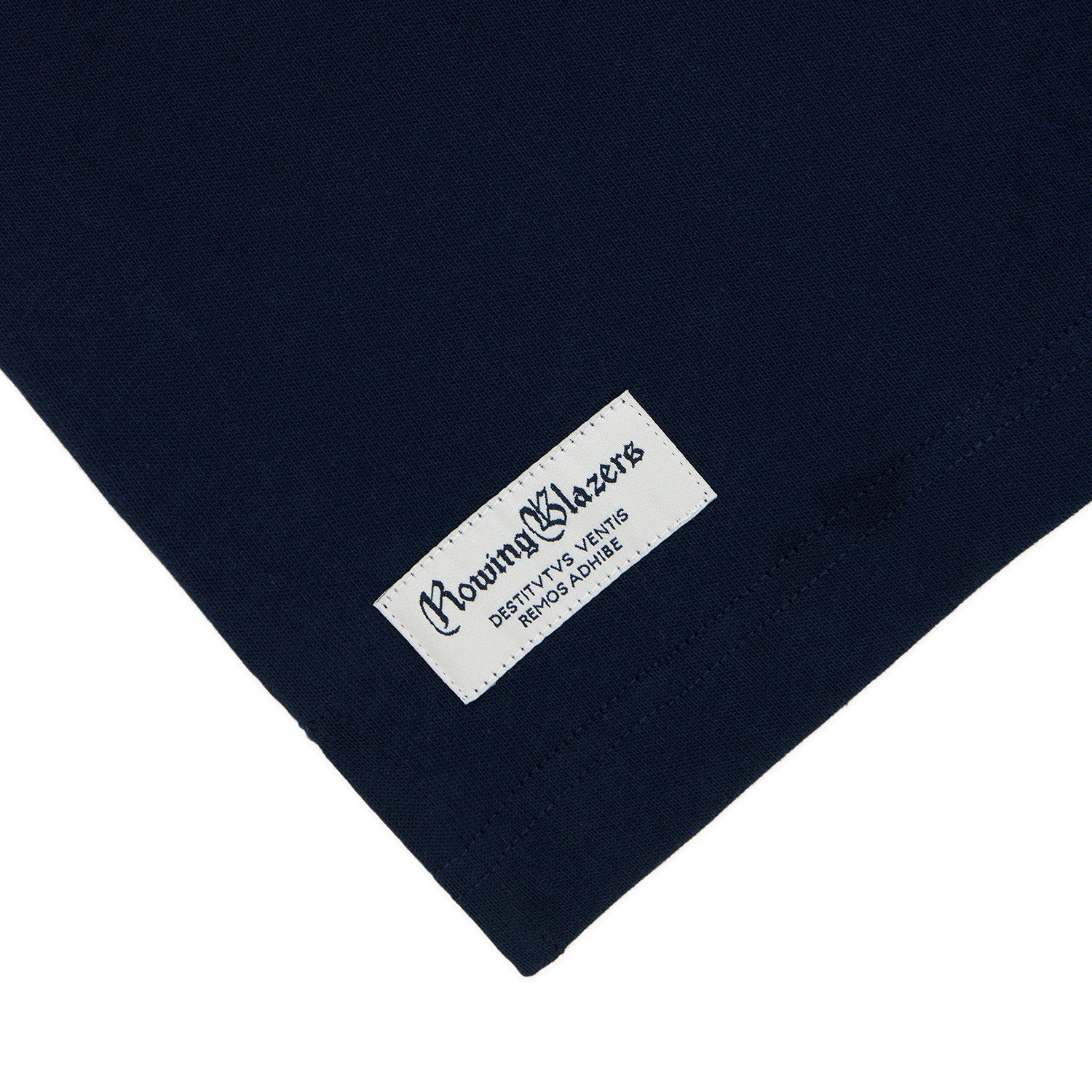 Cotton Colorblock Rugby Navy and Green - Image 5