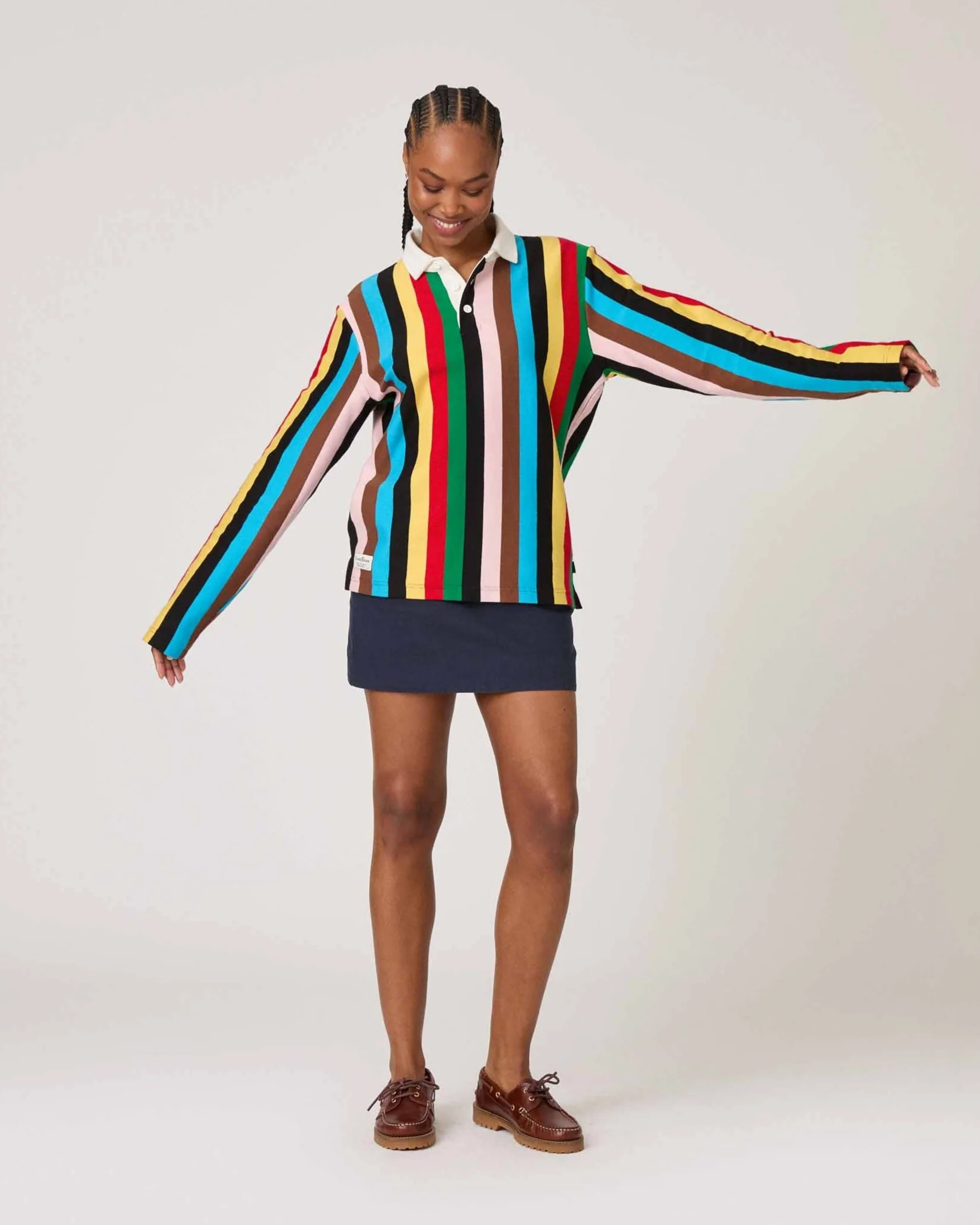 Cotton Croquet Stripe Rugby Croquet - Image 6