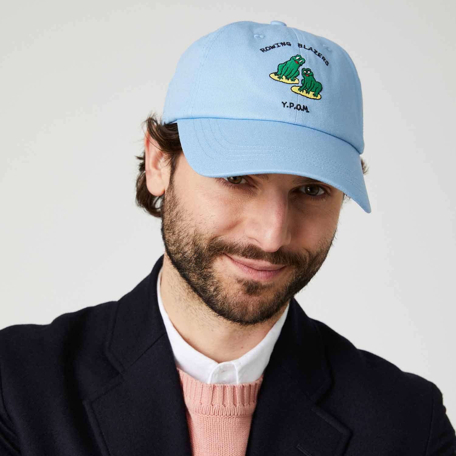 Men's Frog Hat Light Blue - Image 3