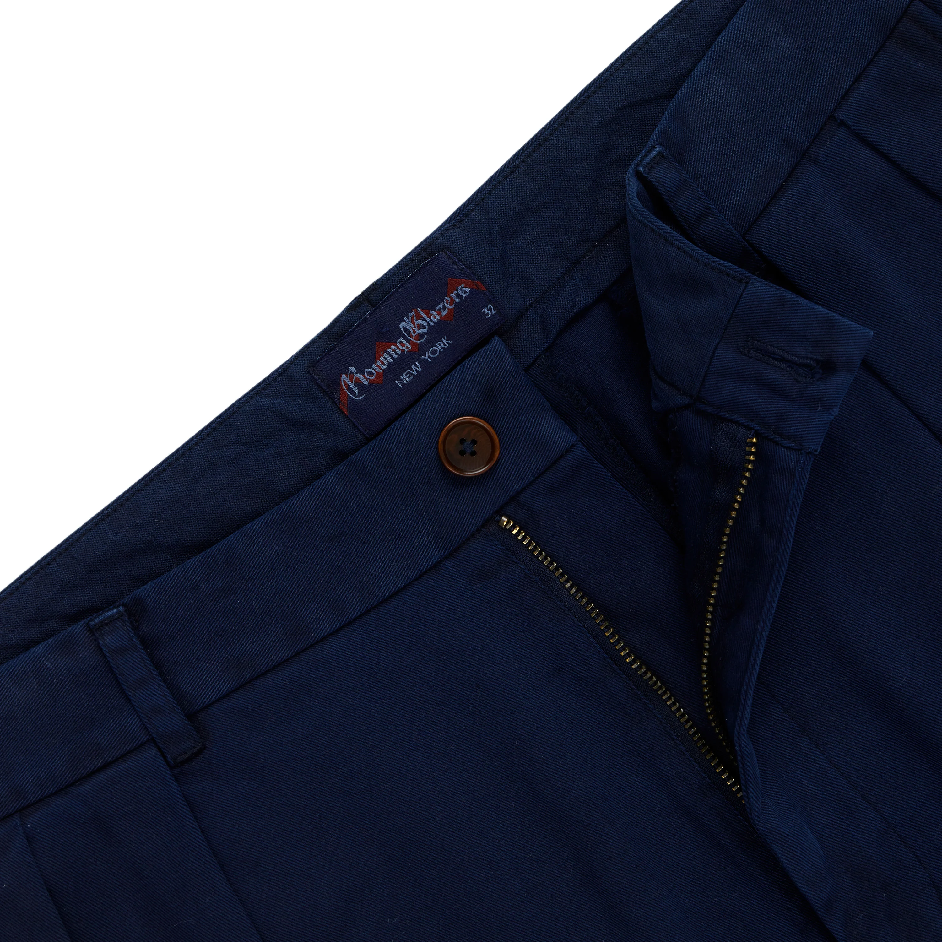 Men's Pleated Relaxed Trouser Navy '30 Inseam - Image 5
