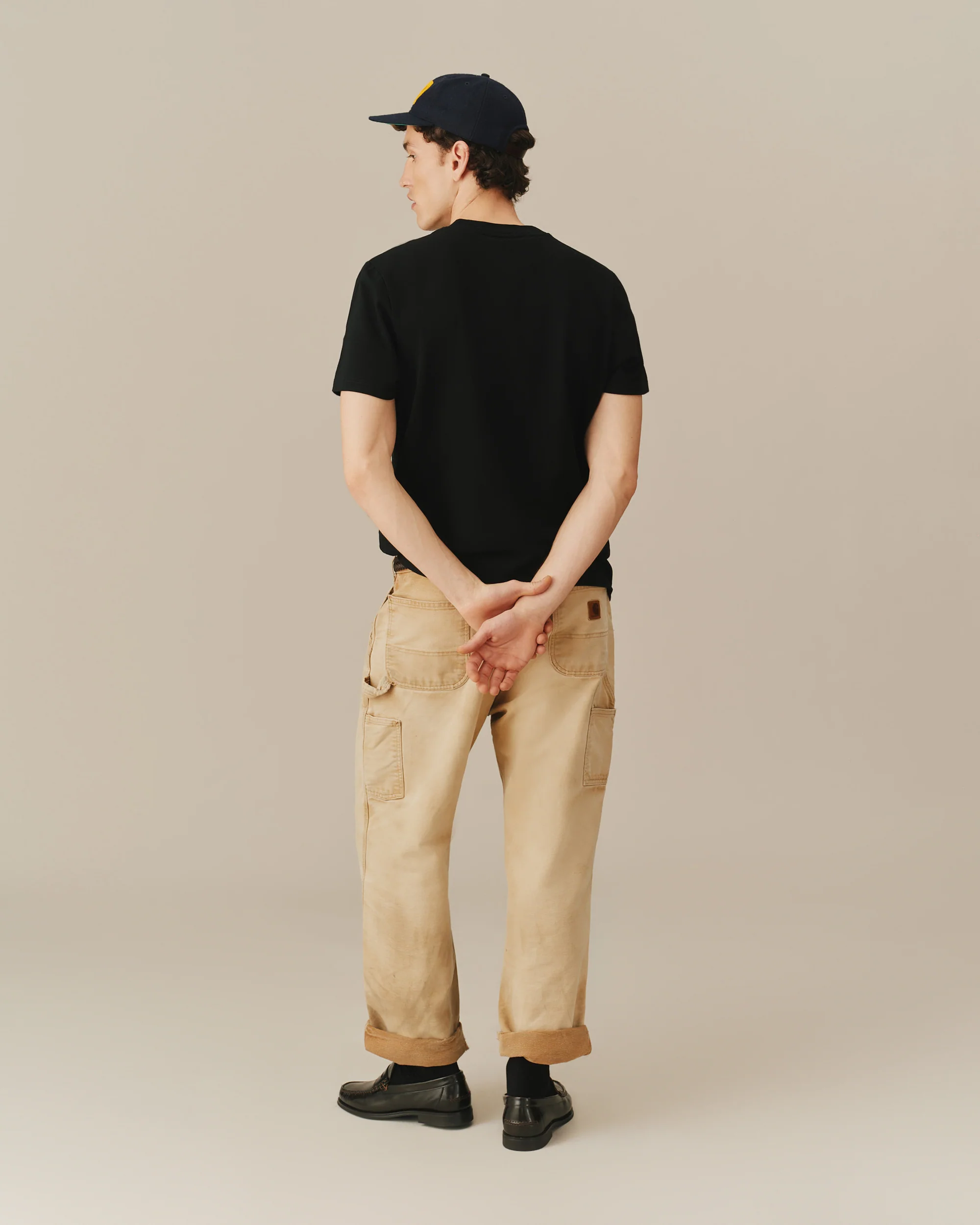 Men's Spell-out T-Shirt Black - Image 3