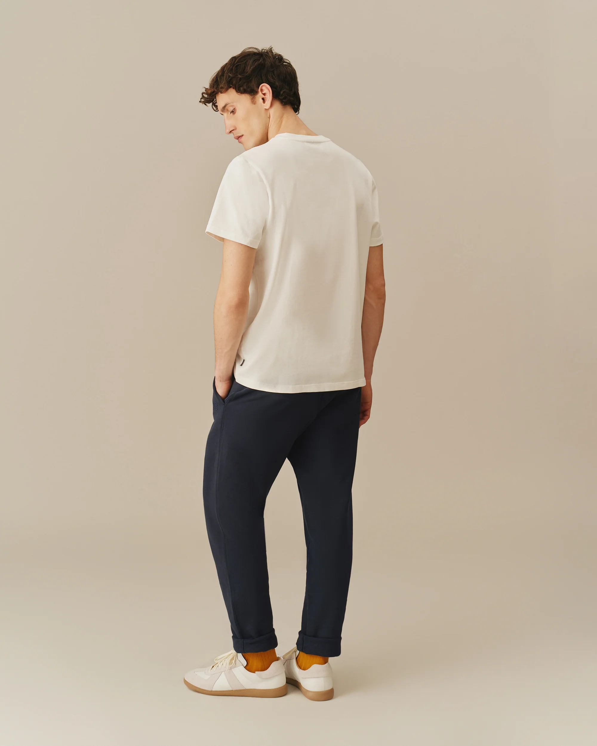 Men's Spell-out T-Shirt White - Image 3