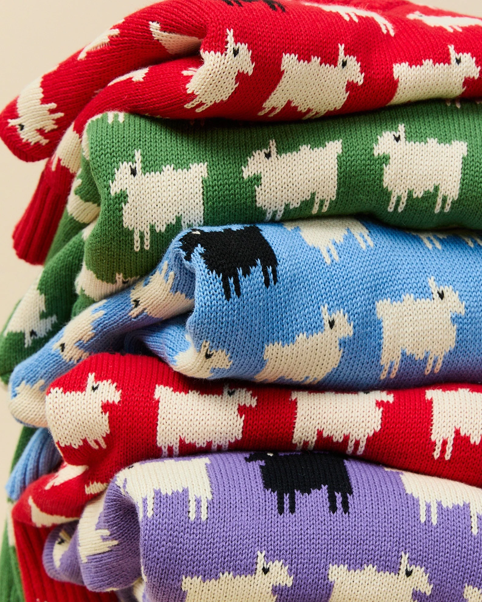 Warm & Wonderful "Diana Edition" Cotton Linen V-Neck Sheep Sweater Green - Image 5