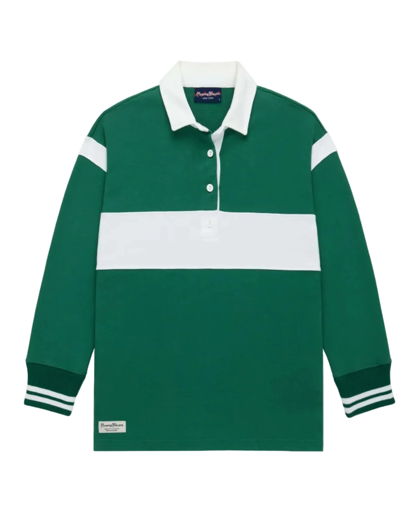 Women's Stripe Rugby Dress Green