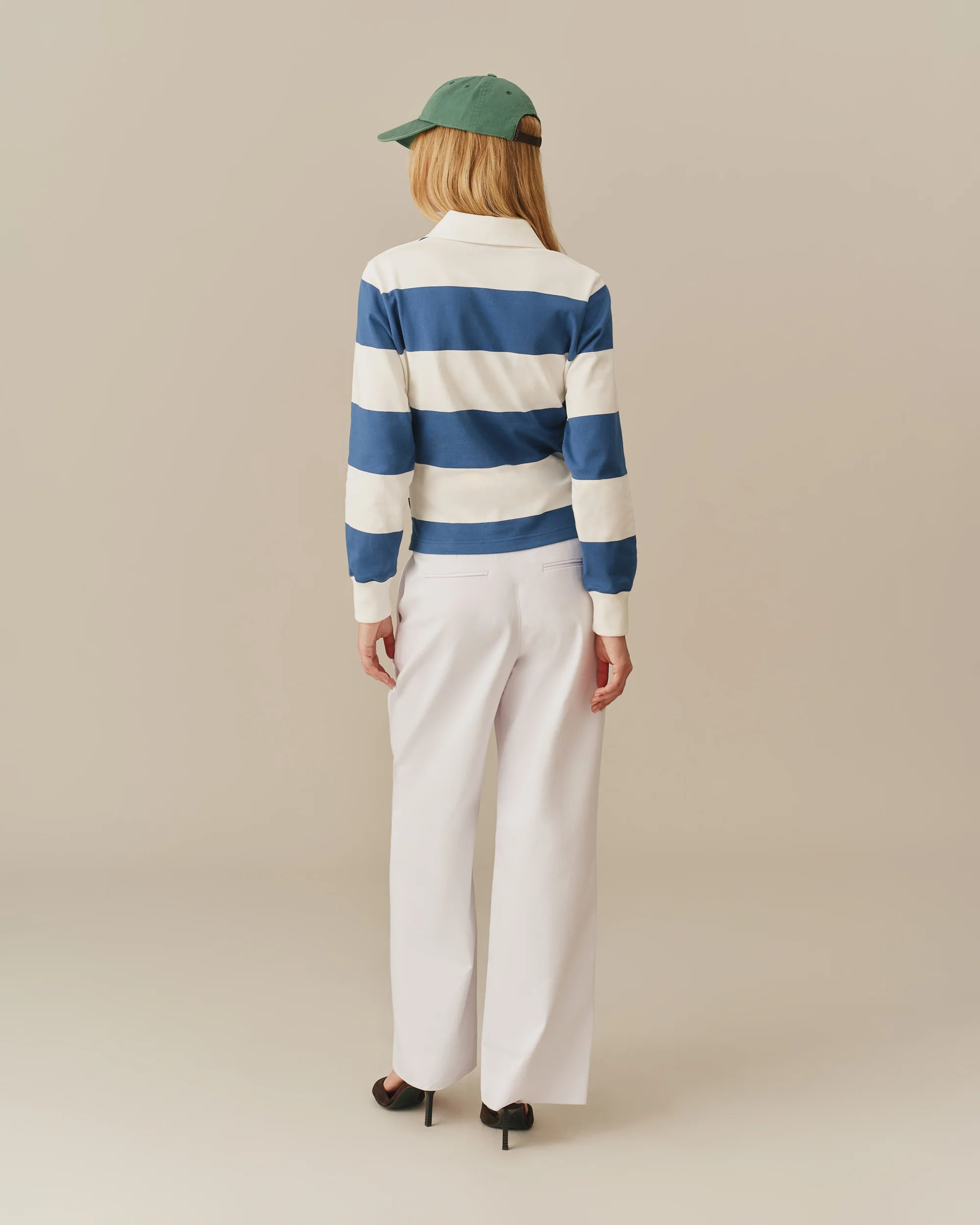 Striped Rugby Blue White Stripe - Image 6
