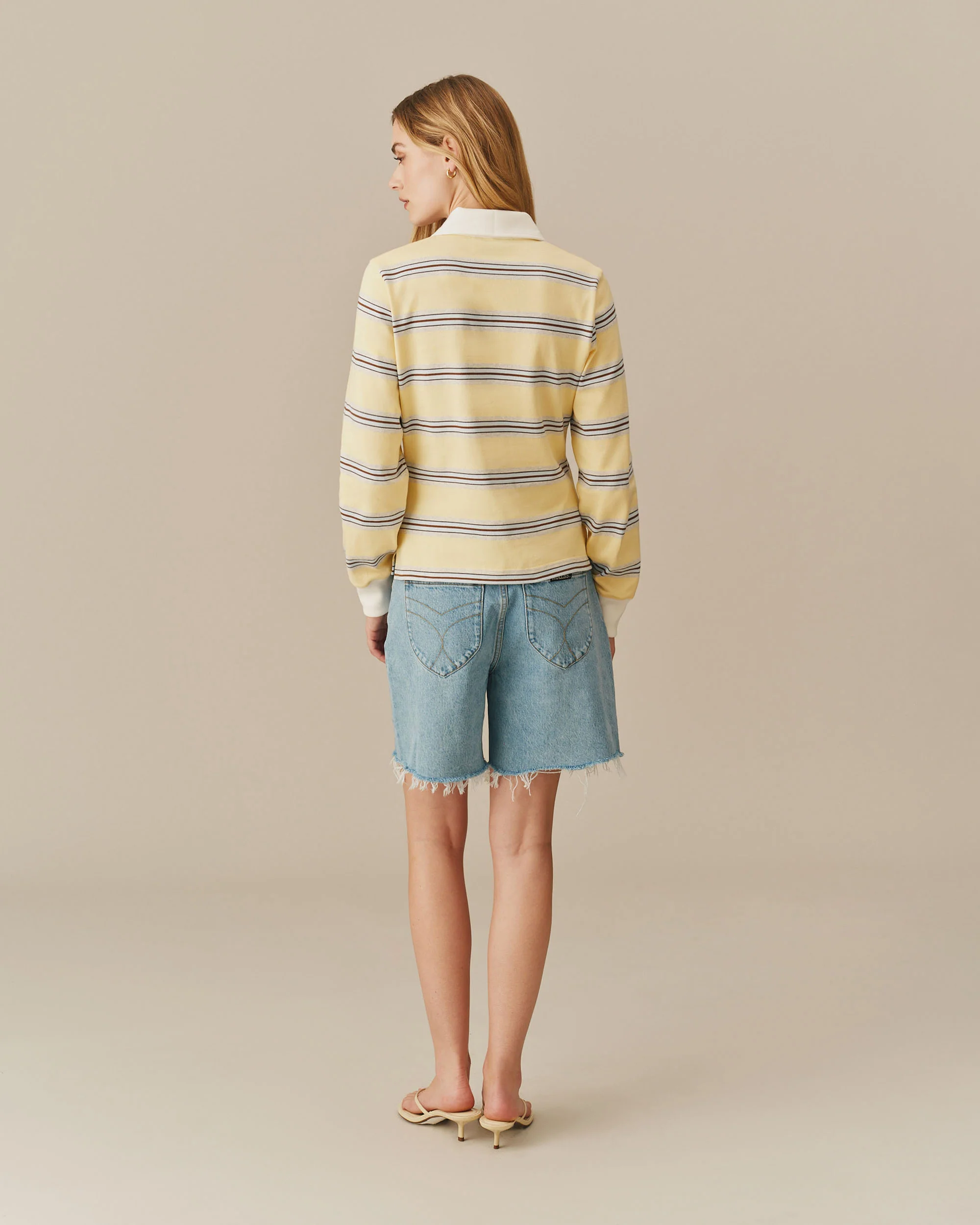Striped Rugby Yellow Stripe - Image 6