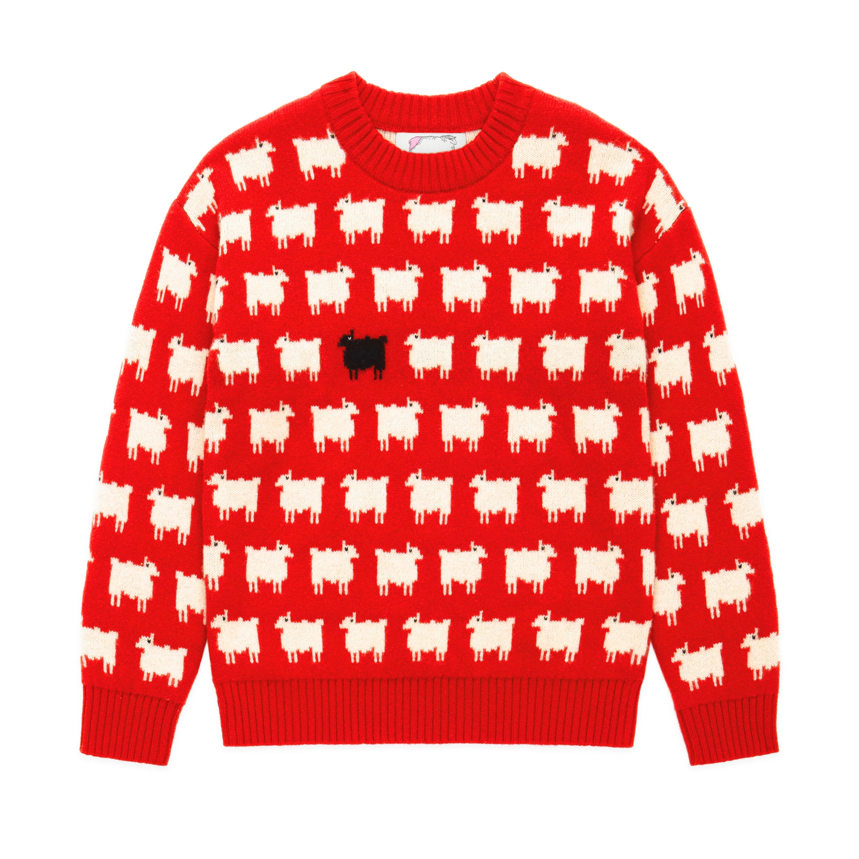 Warm & Wonderful Wool Diana Edition Sheep Sweater - Image 4